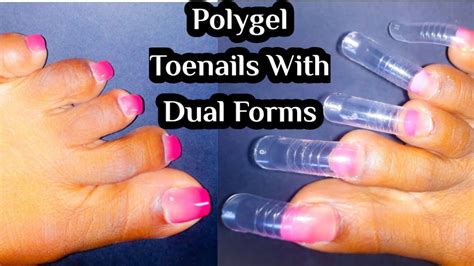 polygel toenail|polygel nails pictures.